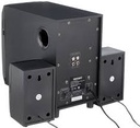Media Tech Bluetooth Subwoofer, 3 Units, Black